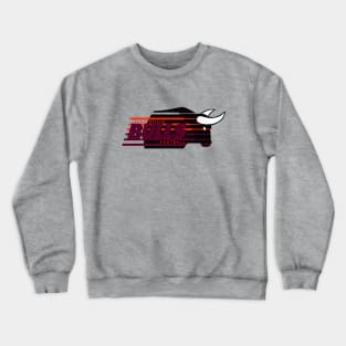 Defunct Jacksonville Bulls USFL Footbll 1986 Crewneck Sweatshirt